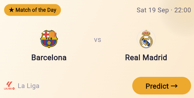 Match of the Day card